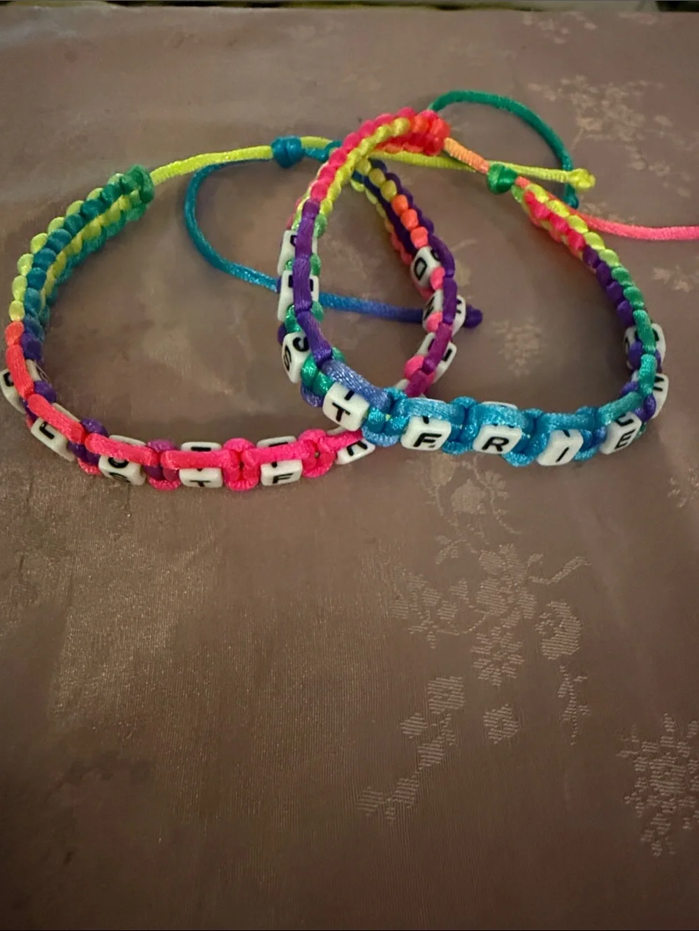 Kids Rainbow Friendship Beaded Bracelet - Multicolor